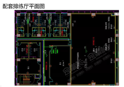 浦东新区广播电视中心多功能表演排练厅场地尺寸图2